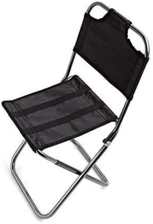 Ultralight Folding Fishing Chair, Strong Aluminum Alloy Camp Stool, Breathable Oxford Cloth for Hiking, Camping, and Outdoor Use