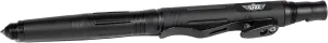 Uzi Tactical Utility Pen Features Screwdriver, Fire Starter, Whistle, Carbide Tip Glass Breaker, Heavy Duty Stainless Pocket Clip, Rope & Seatbelt Cutter, Black, Christmas Gift