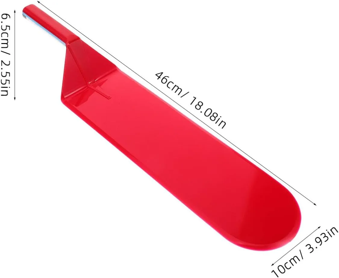 Vaguelly Multi-Function Card Shovel Plastic Card Accessory for Poker and Table Games Reusable and Elegant Design for Smooth Dealing