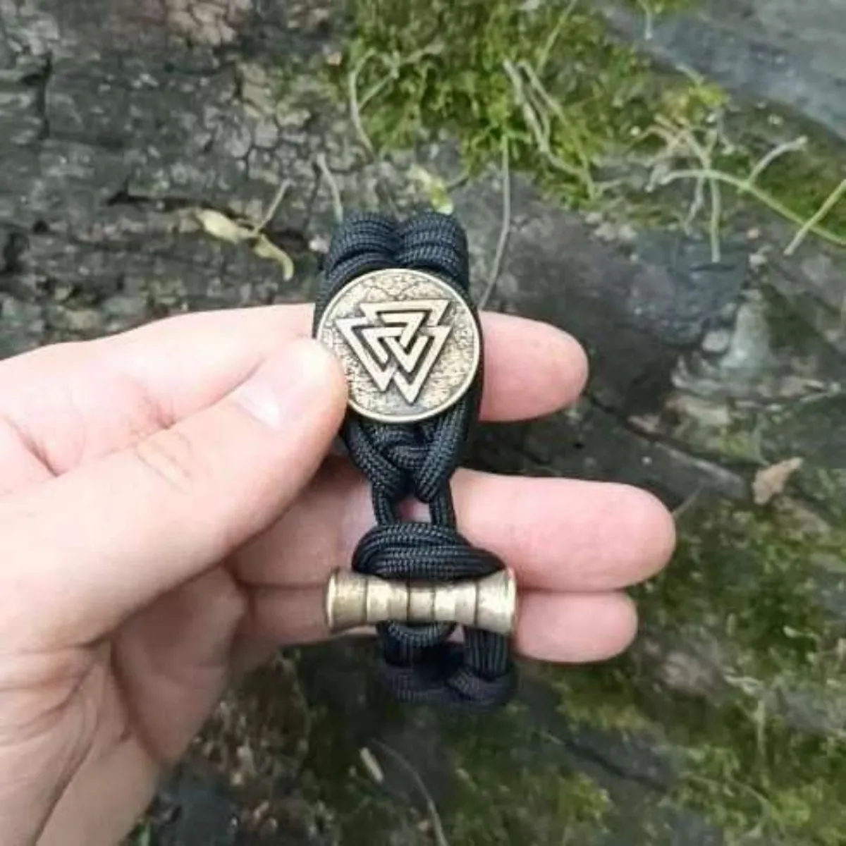 Valknut paracord bracelet