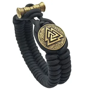 Valknut paracord bracelet