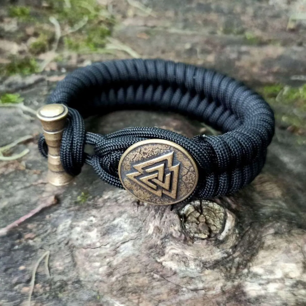 Valknut paracord bracelet