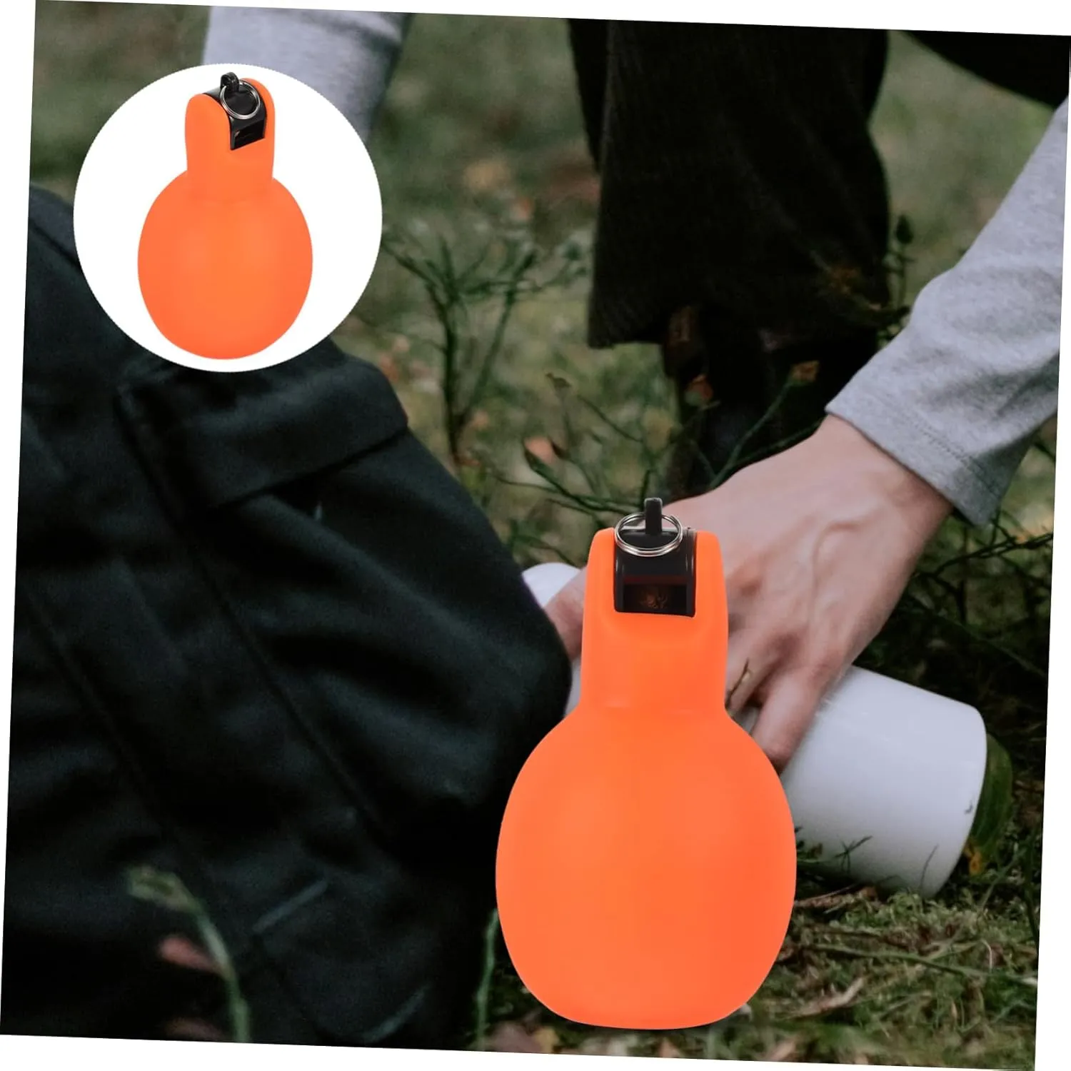 VANZACK 4 Pcs Outdoor Whistle Portable Small Whistle Outdoor Hunting Whistle Camping Whistle Hiking Squeeze