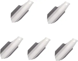 VANZACK 5pcs Handheld Garden Spade Lightweight Titanium Shovel for Planting Multipurpose Tool for Gardening and Outdoor Use