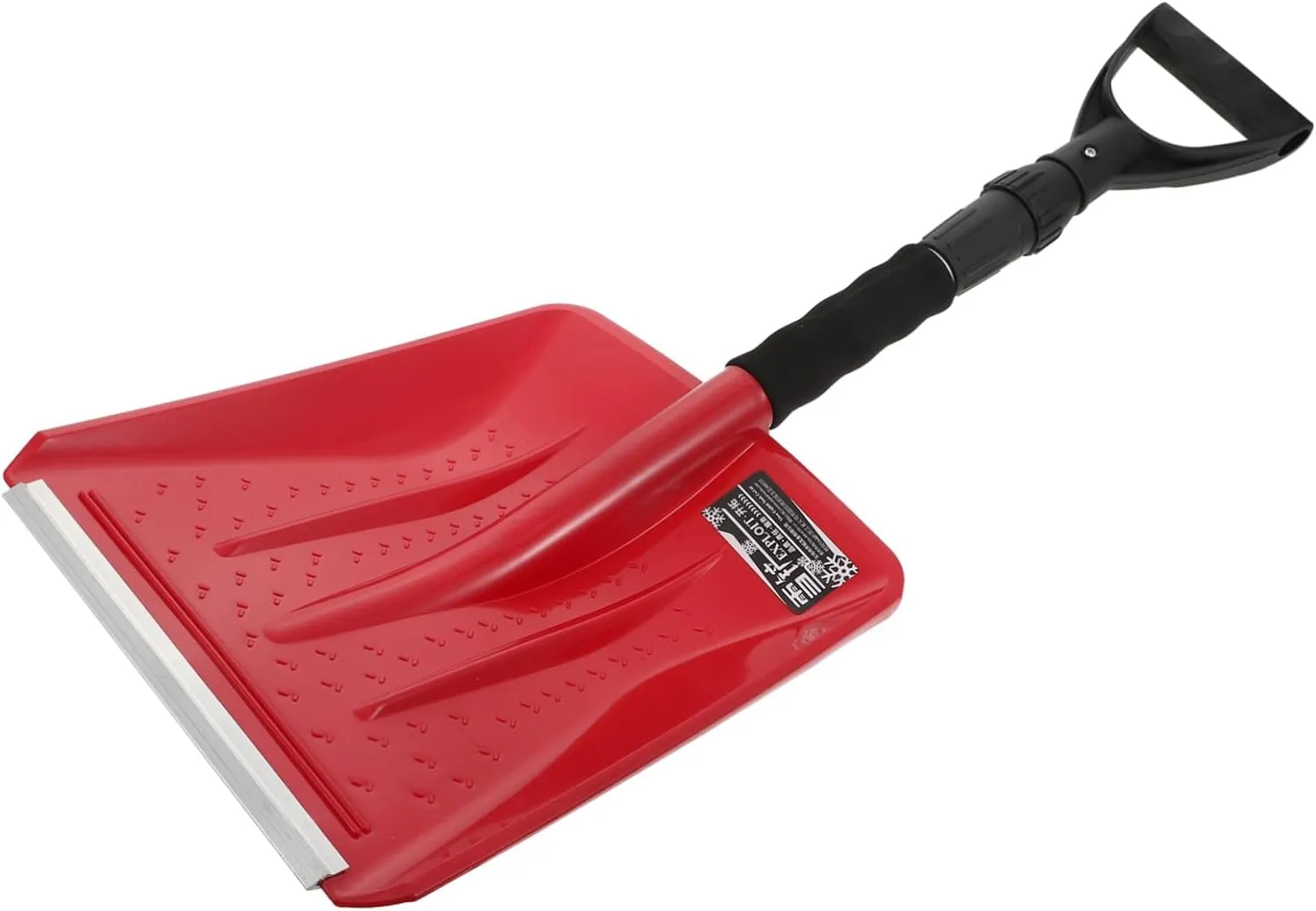VANZACK Snow Removal Tools Collapsible Snow Shovel Portable Winter Trowel Retractable Shovel Aluminum Alloy Handle Large Head Area