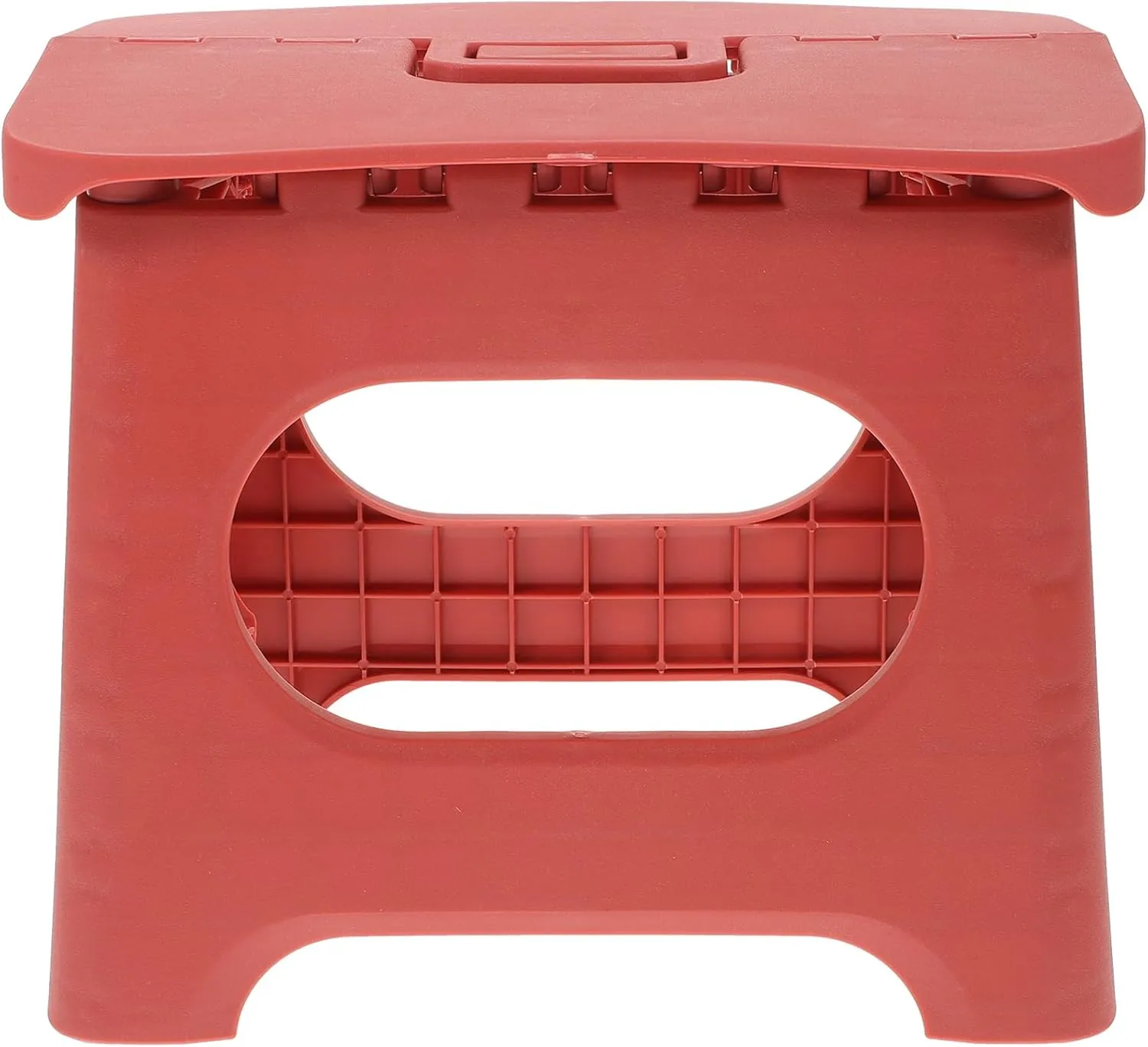 VICASKY Durable Outdoor Stool Lightweight Plastic Collapsible Stool with Carry Handle for Fishing Hiking Camping and Travel Compact Design for