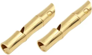VICASKY Whistle Outdoor Emergency Whistles Survival Whistle Keychain Whistle Whistle Golden Brass