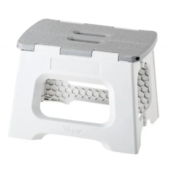 Vigar Foldable Stool Srt/6 Grey - 23cm