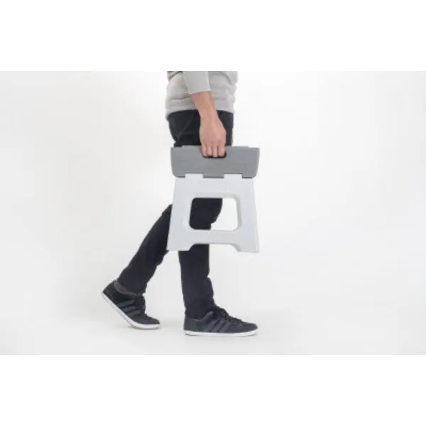Vigar Foldable Stool Srt/6 Grey - 23cm