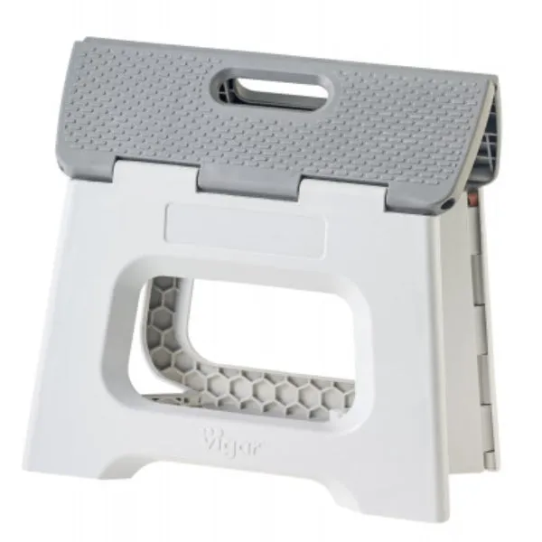 Vigar Foldable Stool Srt/6 Grey - 23cm
