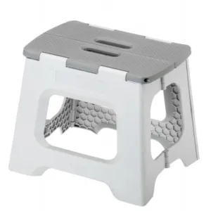 Vigar Foldable Stool Srt/6 Grey - 23cm