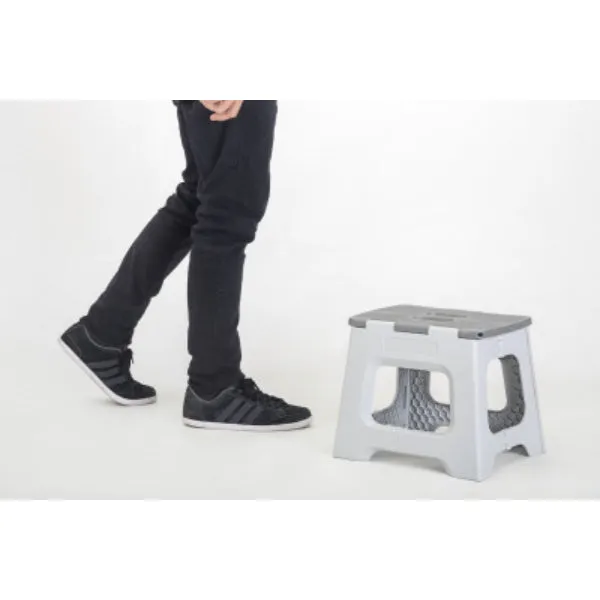 Vigar Foldable Stool Srt/6 Grey - 23cm