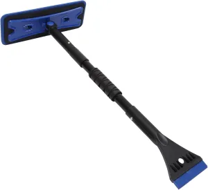 Wakauto Snow Remover Roof Tool Car Ice Scraper Extendable Brush Broom Multi-function Snow Shovel for