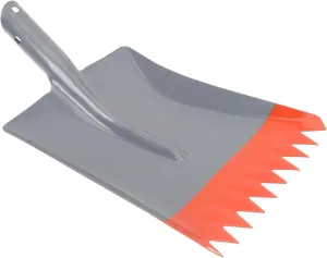 Wakauto Snow Shovel Toothed Ice Scraper Snow Shovel for Driveway Shovel Snow Cleaner Ice Shovel Outdoor Defroster Ironing Replaceable