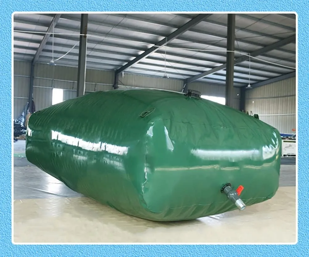 Water Bladder Tank，50-2000 Gallon Portable Agricultural Emergency Large Capacity Collapsible Water Container,(3x2x0.85m/5100L/1347Gallon)
