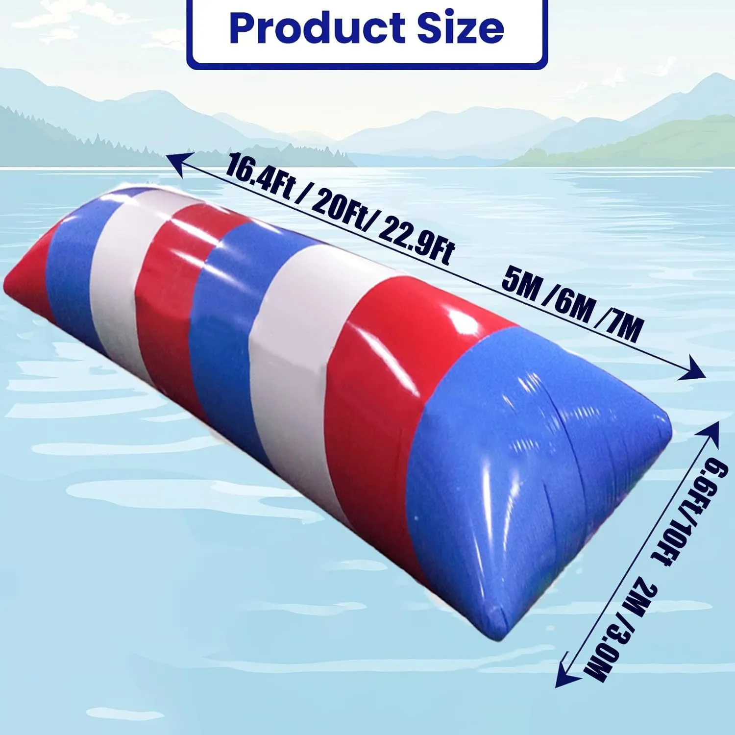 Water Catapult Blob Inflatable Drop Jumping Bag Extreme Jump with Air Pump for Adult Amusement Park Games