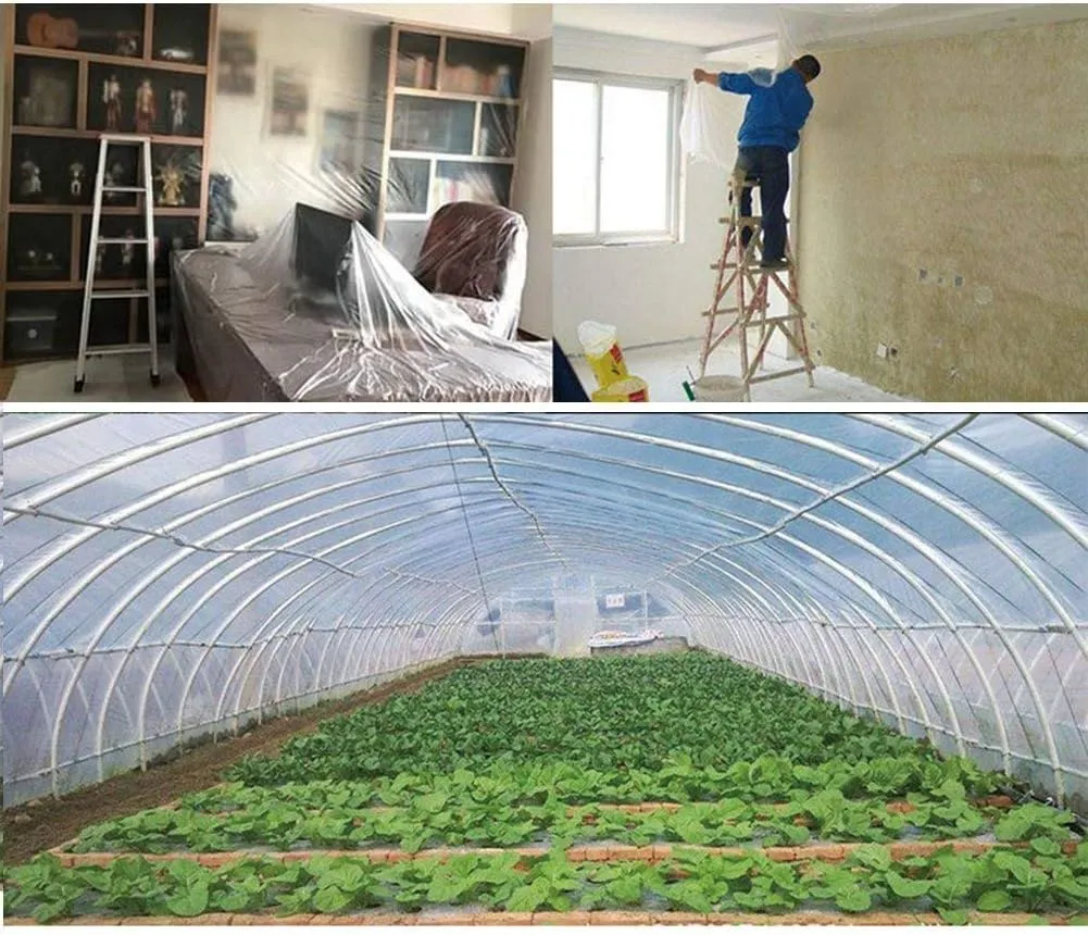 Waterproof Cover Tarp Tarpaulin Sheet,Sunshade Net, Shade Cloth, Waterproof Heavy Duty Balcony Window Tent, Indoor Outdoor Insulation Greenhouse Film,a,2 * 3M