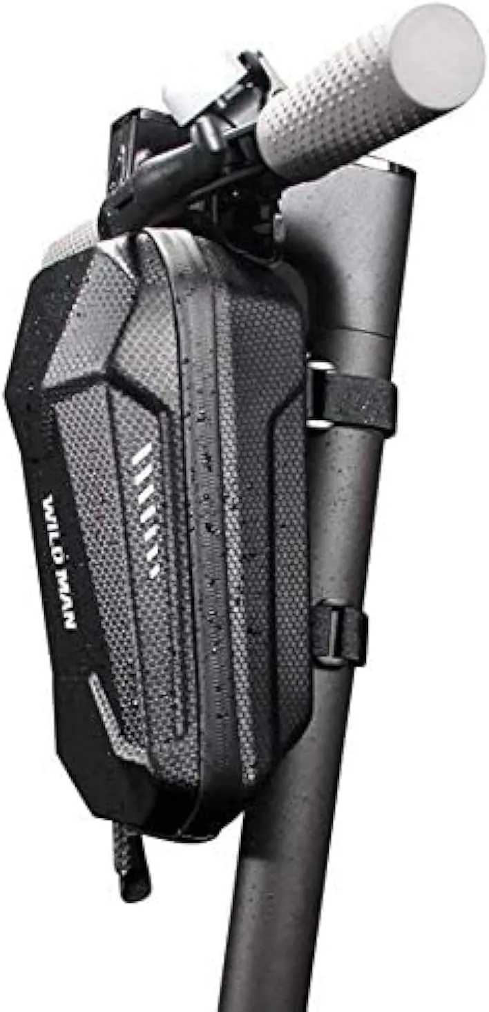 WILD MAN Hard Shell Waterproof Scooter Storage Bag for Scooters Folding Bike (2L)