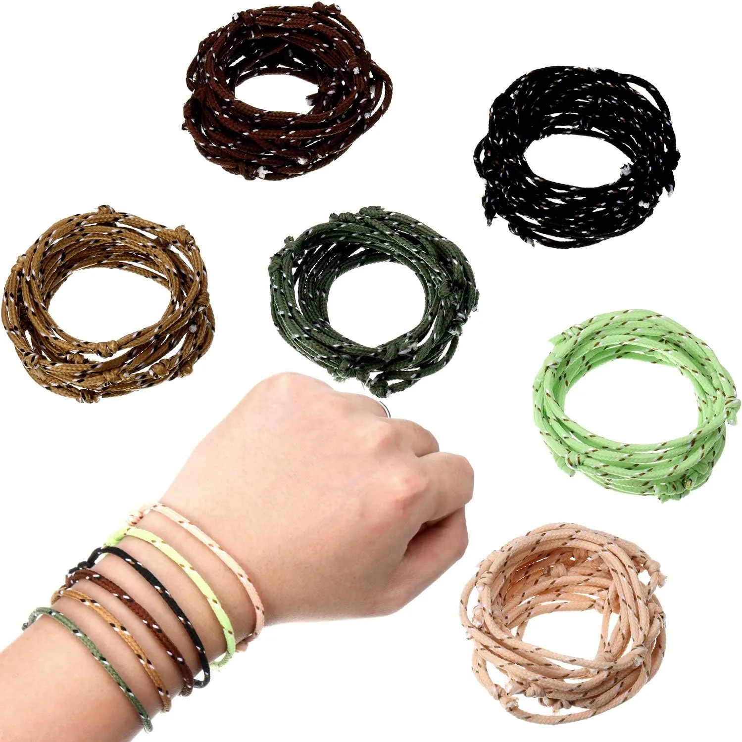 WILLBOND 216 Neon Friendship Bracelets Bulk for Kids Paracord Bracelet End of Year Gifts for Student Birthday Classroom Basket Stuffers Adjust Rope Goodie Bag Girl Boy Party Favor