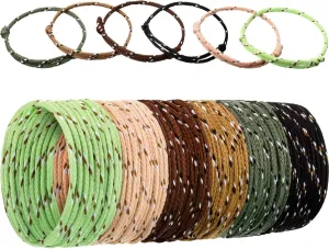 WILLBOND 216 Neon Friendship Bracelets Bulk for Kids Paracord Bracelet End of Year Gifts for Student Birthday Classroom Basket Stuffers Adjust Rope Goodie Bag Girl Boy Party Favor