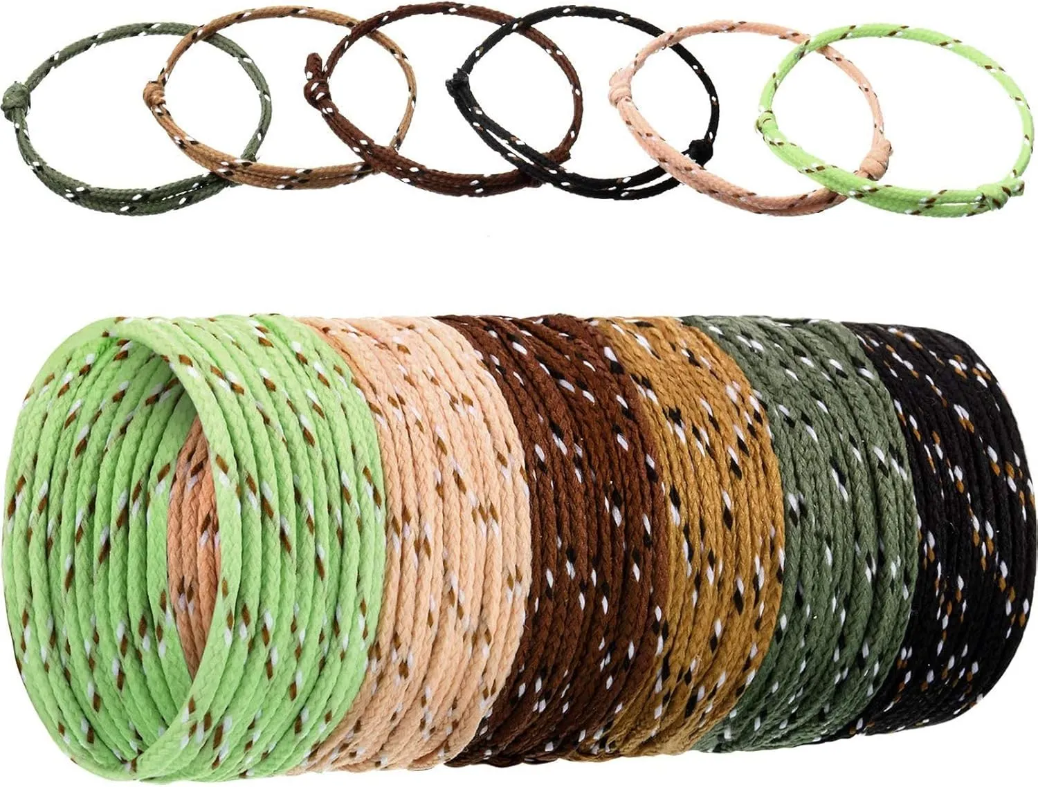WILLBOND 216 Neon Friendship Bracelets Bulk for Kids Paracord Bracelet End of Year Gifts for Student Birthday Classroom Basket Stuffers Adjust Rope Goodie Bag Girl Boy Party Favor