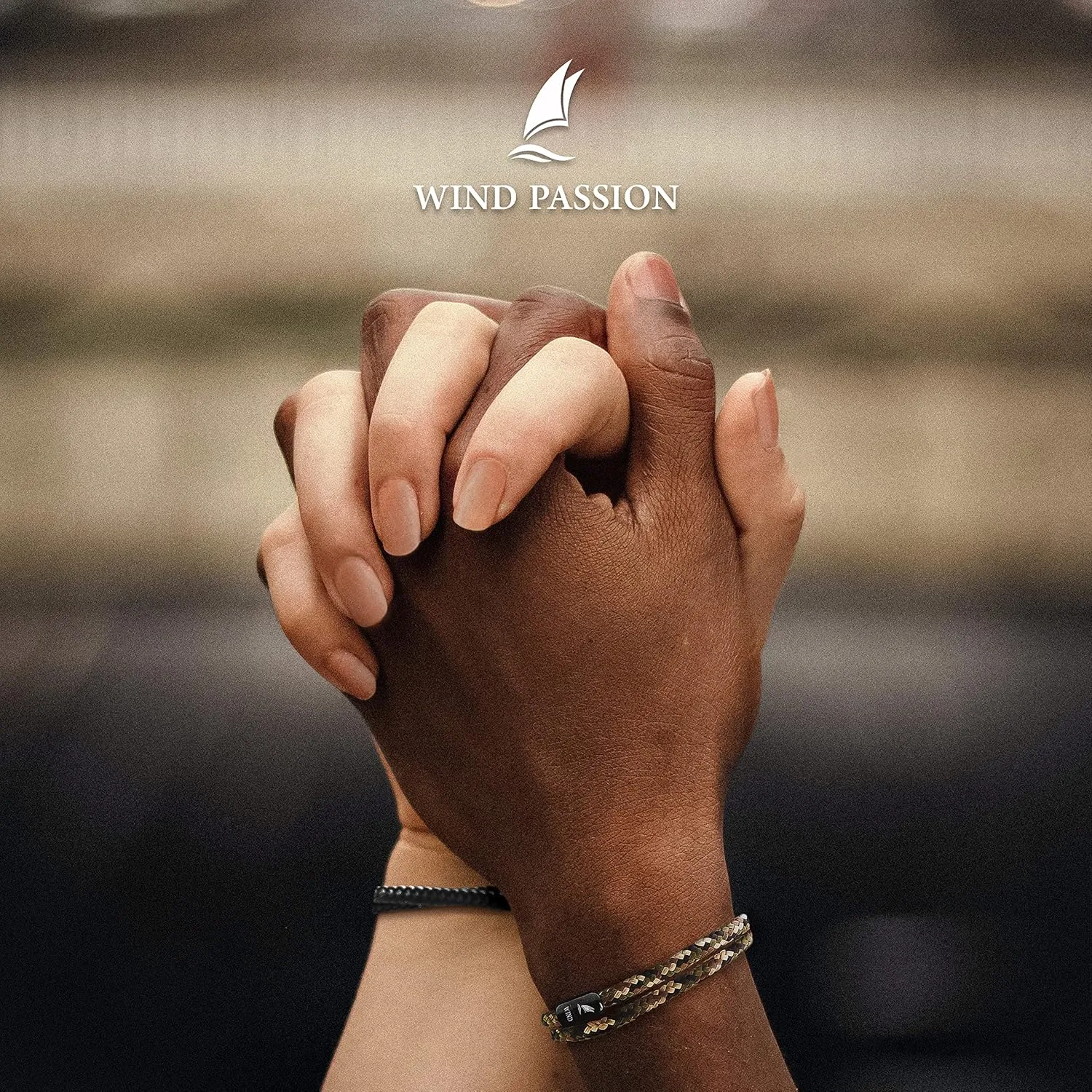 Wind Passion - Men’s Bracelet, Durable Rope Wristband for Men, Versatile Pulseras Para Hombres - Waterproof, Magnetic Clasp, Ideal for Outdoor & Fashion