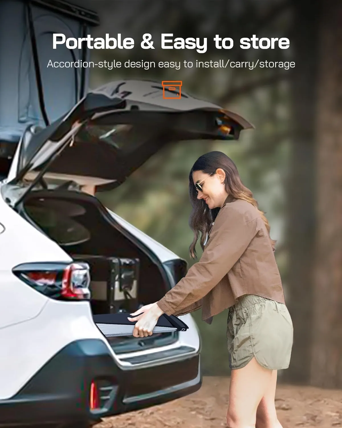 Windshield Sun Shade for 2015-2017 Toyota Camry with Lane Departure Alert. Front Window Sunshade with Storage Bag
