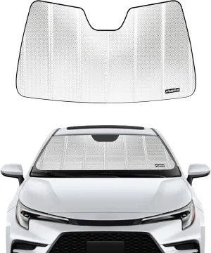 Windshield Sun Shade for 2019-2025 Toyota Corolla Hatchback, 2020-2025 Corolla Sedan. Front Window Sunshade with Storage Bag