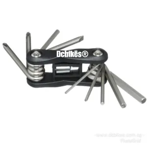 X-T 10 in 1 Folding Emergency MTB Multi-tool