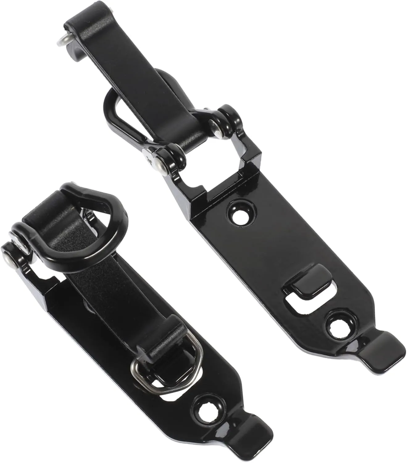 Yardwe Metal Car Roof Rack Shovel Holder Clamp Mount Sturdy Shovel Mount for Roof Rack