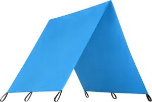 Yescom 43"x90" Swing Set Kindergarten Replacement Tarp UV Protection Playground Roof Playset Outdoor Deck Blue